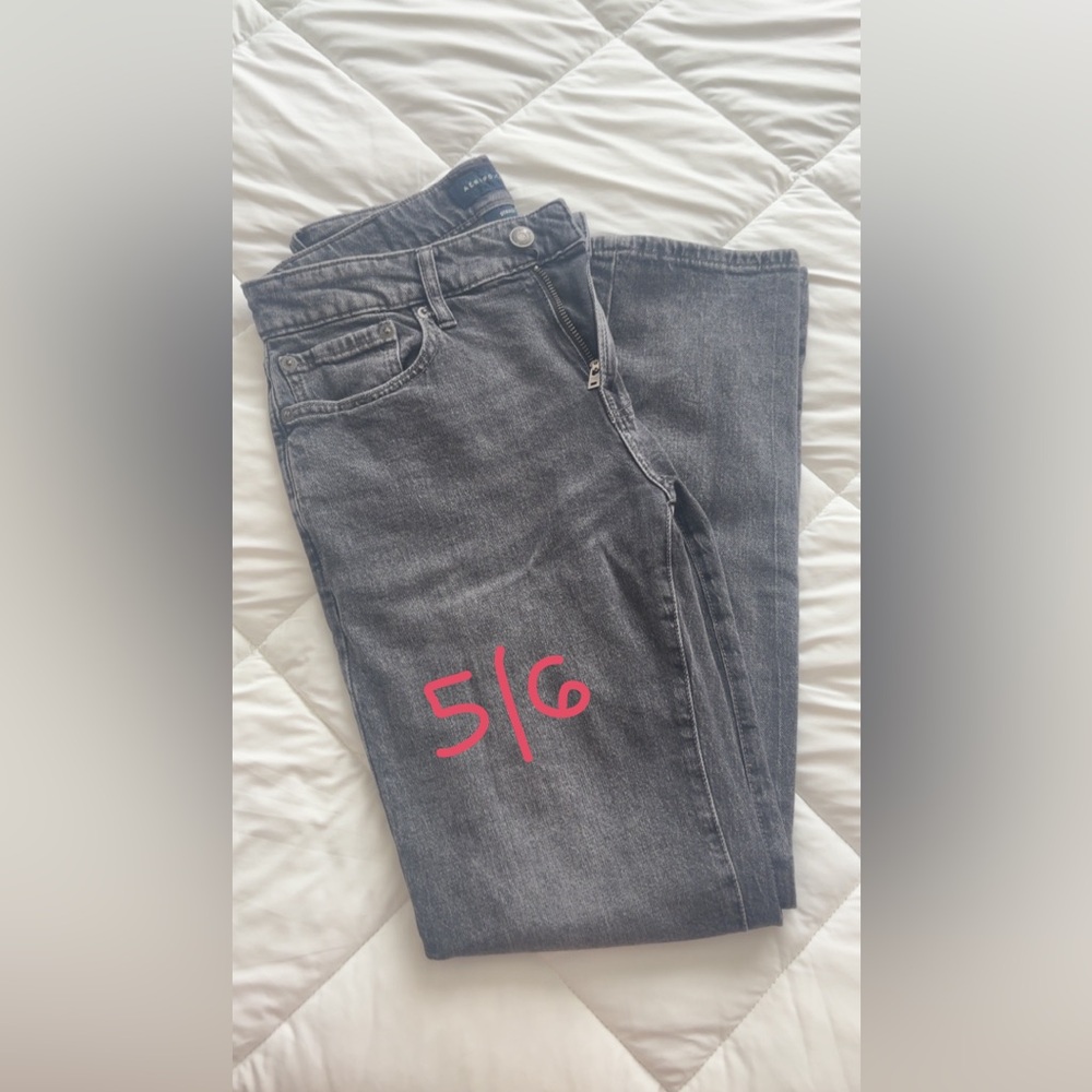 Gray Denim Jeans